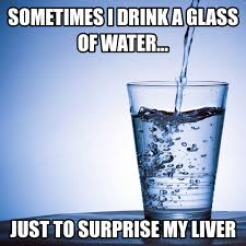 Sometimes I Drink A Glass Of Water So Surprised It Almost Shuts Down Funny Facts Haha Funny Drinks