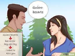 You can start by saying hoy es (oy ess) before the date, which means today is. How To Say I Want To Kiss You In Spanish 4 Steps With Pictures