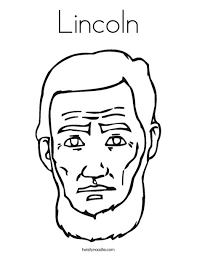 From his humble origins to his rise to the highest office in the land and ultimate martyrdom, this coloring book chronicles the life of abraham lincoln. Lincoln Coloring Page Twisty Noodle