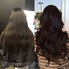 Black And Brown Highlights Wig Hairxpressionssalonlv Rich Dark Brown With Subtle Highlights For Dimension And More Shine Hair Styles Rich Brown Hair Rich Brown Hair Color