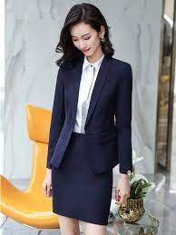 Shop women's clothing & more. Aidenroyformal Navy Blue Blazer Women Skirt Suit Ladies Business Suits Suit Work Wear Sets Office U Womens Skirt Suits Blue Blazer Women Navy Blue Blazer Women
