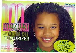 We consulted two experts to find out the difference between the treatments and how to choose the right one for you. Kids Olive Oil Texturizer Mazuri Original Afro Hair Boutique