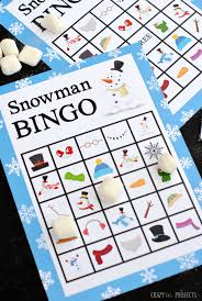 Bingo Holiday Free Bingo Games Crazy Little Projects Create A Happy Life Kids Christmas Party School Christmas Party Snowman Party