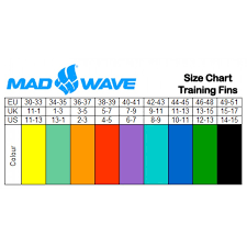 Mad Wave Swim Fins Long Blade