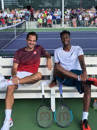Monfils was named the atp newcomer of the year in 2005. Gael Monfils On Twitter Great Practice With Mr Rogerfederer