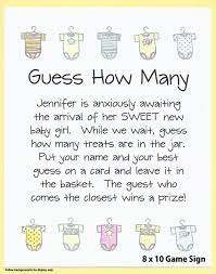 Guess How Many Candies Baby Shower Game Guess How Many Etsy Easy Baby Shower Games Funny Baby Shower Games Baby Shower Funny