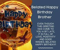 We did not find results for: Belated Birthday Greetings For Brother