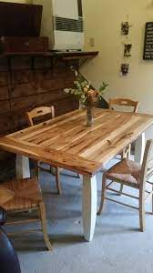 Rustic Hickory Table Farm Dining Table Dining Table Rustic Dining Room Table