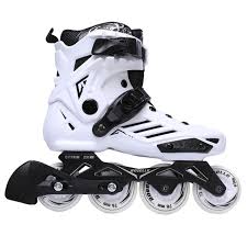 Roller inline hockey, or inline hockey is a variant of hockey played on a hard, smooth surface, with players using inline skates to move and hockey sticks to shoot a hard, plastic puck into their opponent's goal to score points. Inline Slalom Skating Shoes Hockey Roller Skates Sneakers Rollers Women Men Fsk Slide Street For Adults Inline Skates Patines Skate Shoes Aliexpress