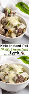 Keto Instant Pot Philly Cheesesteak Bowls Ketoinstantpot In 2020 Keto Recipes Easy Keto Diet Recipes Low Carb Keto Recipes