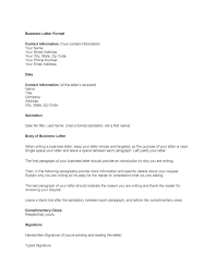 Official Letter Template Letter