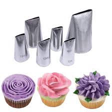 This perfectly sized star nozzle can easily decorate cupcakes of all sizes or add detailed borders to. Top 10 Largest Rose Icing Piping Nozzles List And Get Free Shipping A397