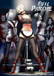 BDSM Bondage Evil Parole - Porn Cartoon Comics
