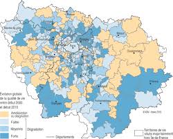 Tous les départements de la région. Qualite De Vie En Ile De France Un Environnement Moins Favorable Au Centre Et Aux Franges Insee Analyses Ile De France 107