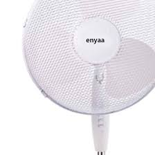 enyaa® 16 Inch, Lightweight, Pedestal Fan, 3 Speeds, Wide-Angled  Oscillation, 90° Variable Tilt, Powerful Airflow, Adjustable Height, White  – LDS-40 : Amazon.co.uk: Home & Kitchen