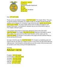 Ffa job interview cover letter samples. Ffa Letter Worksheets Teaching Resources Teachers Pay Teachers
