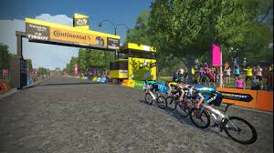 La plus grande course cycliste au monde. Virtual Tour De France To Take Place On Zwift Smart Bike Trainers