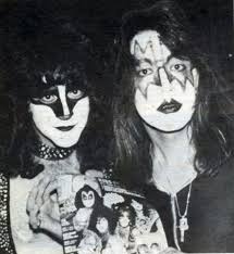 ace frehley and eric carr vintage kiss kiss army kiss band