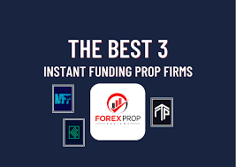 The Best 3 Instant Funding Prop Firms- Let's take a look!