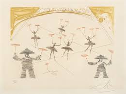 Salvador Dali Chinois From Le Cirque Chinese From The Circus 1965 Phillips
