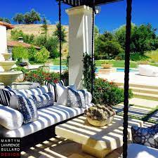 Khloe Kardashian S Moroccan Modern Martyn Lawrence Bullard Design Kardashian Home Home Porch Swing