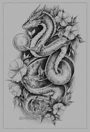 Black And White Dragon Tattoo Sleeve Dragon Tattoo Design Dragon Tattoo Dragon Tattoo Designs Tattoos