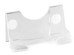 Instead of having business cards scattered across your shop counter or desk, keep them neat and tidy in this specially designed business card holder, made of transparent styrene plastic. Acrylic Business Card Dispenser Durable