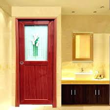 Pvc doors are convenient to install, less cost and these are not strong. 15 Latest Bathroom Door Designs With Pictures In 2021
