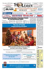 12-3-19 Leader E-Edition by The Fannin County Leader
