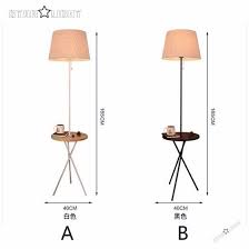 Shop New Minimalist Modern Bedroom Standing Light Floor Lamp Living Room Floor And Wooden Bench Iron Lamp Online From Best Floor Lamps On Jd Com Global Site Joybuy Com