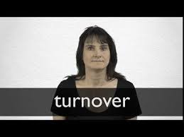 Turnover Definition And Meaning Collins English Dictionary