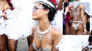 Vai alla galleria di foto di barbados femminile. Rihanna Feiert Beim Karneval In Barbados Fast Nackt