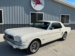 Image result for Wimbledon White 1966 Mustang