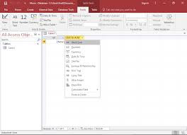 Working With Ms Access Tables With Images Access Database Tutorial Web Development Design