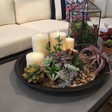 Faux Clam Sukkulenten Grosse Table Decor Living Room Dining Room Table Decor Beautiful Dining Room Table