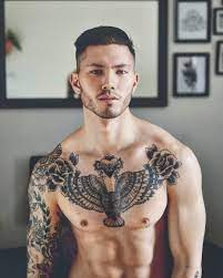 The line is a true reflection of the principal dancer with its delicate, yet powerful designs, weaving elegant embroidery and seasonal colors throughout. Stevotrann Sur Instagram Boy Tattoos Inked Men Beautiful Men