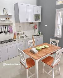 Gambar kitchen set minimalis mungilmu. 7 Inspirasi Kitchen Set Sederhana Untuk Mempercantik Dapur Sempit