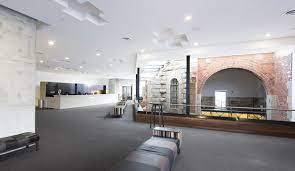 Ulumbarra Theater Bendigo Australia Lighting Design White Ceiling Light Panels