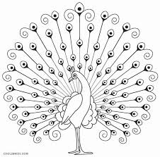 You can print all of our peacock coloring pages for free. Blue Peacock Coloring Pages