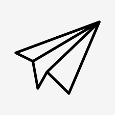 Download Vector Paper Plane Icon Paper Plane Clipart Plane Icons Paper Icons Png And Vector With Transparent Background For Free Download Plane Icon Airplane Outline Airplane Icon