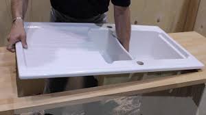 Undermount ceramic kitchen sinks ukutabs tuner ninja guitar. Installing An Astracast Ceramic Sink Youtube