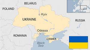 As observed on the physical map of ukraine above, about 5% of the country is mountainous. Ukraine Country Profile Bbc News