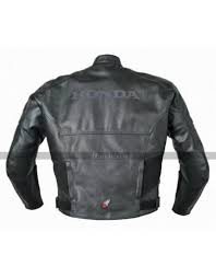 Honda Joe Rocket Superhawk Black Motorcycle Jacket