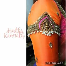 Pin By Durga Pratap Kola On Embroidery N Aari Work Blouse Work Designs Blouse Design Models New Blouse Designs