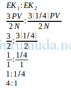 (1) volume gas bertambah (2) tekanan gas konstan (3) volume dan temperatur berbanding lurus (4) massa gas konstan pernyataan yang benar adalah nomor â€¦. Pembahasan Soal Teori Kinetik Gas Un Fisika Sma