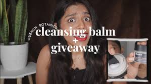 quench botanics mon cherry cleansing balm review + first impression