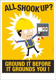 • electrical shock is defined as a reflex response to the passage of electric current through the body. Electrical Safety Posters Safety Poster Shop Health And Safety Poster Safety Posters Workplace Funny Environmental Health And Safety