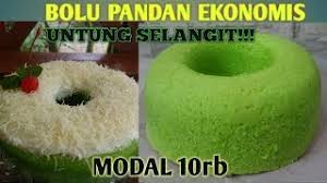 Lagi demen baking semenjak libur panjang jualan karna sibuk jaga anak. Bolu Kukus Pandan Irit Untung Selangit 2 Telur Youtube