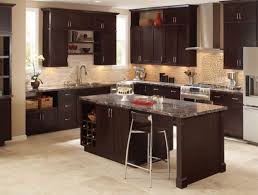 I know that home depot cabinets can look good in a showroom, but you need to get all of your wants down in writing. Hampton Bay Shaker Cabinet In Java The Home Depot Brown Kitchen Cabinets Dark Brown Kitchen Cabinets Beautiful Kitchen Cabinets