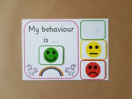 Details About Childrens Traffic Lights Unicorn Behaviour Chart Reward Chart Eyfs Autism